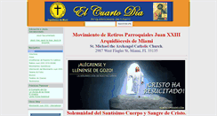 Desktop Screenshot of elcuartodia.com